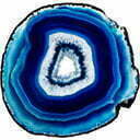 سنگ عقیق آبی Blue Agate