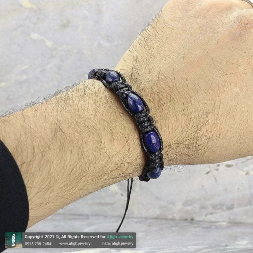 خرید دستبند لاجورد افغان