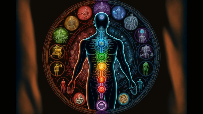 نمایش نماد ۷ چاکرا بدن خواص گردنبند هفت چاکرا ؛ رنگین کمال انرژی در گردن شما