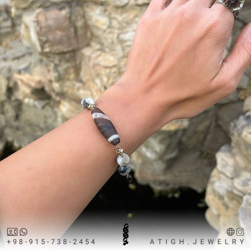 خرید دستبند مهره لول تبتی
