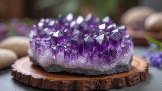 چگونه از سنگ آمتیست برای بهبود وضعیت روحی و روانی خود استفاده کنیم؟